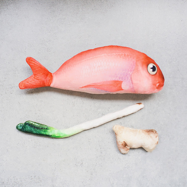 Simulation Salmon Snapper Catnip Toy