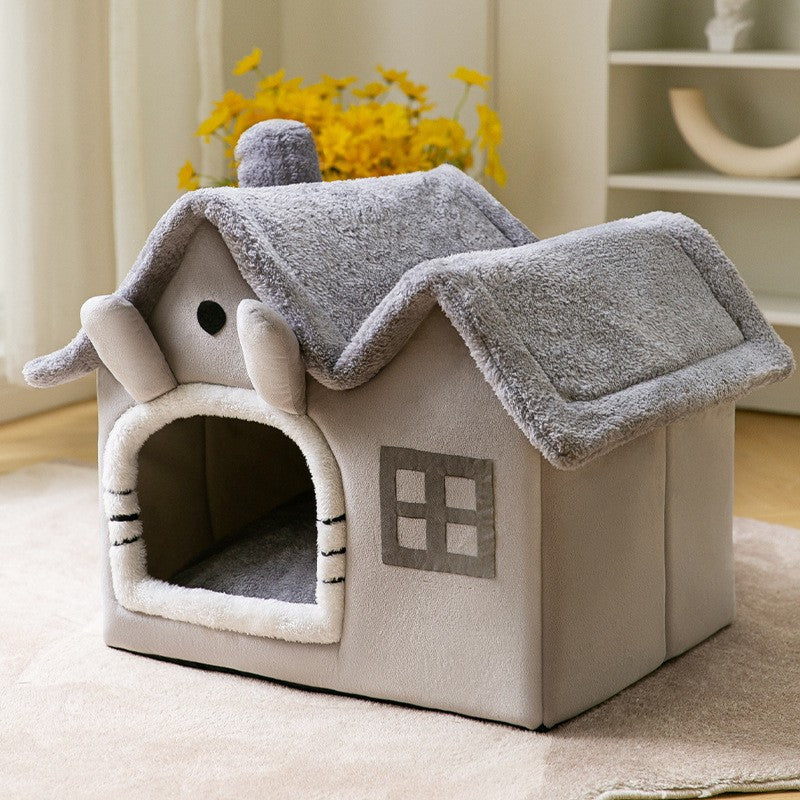 Detachable And Washable Dog House Four Seasons Universal Cat Litter