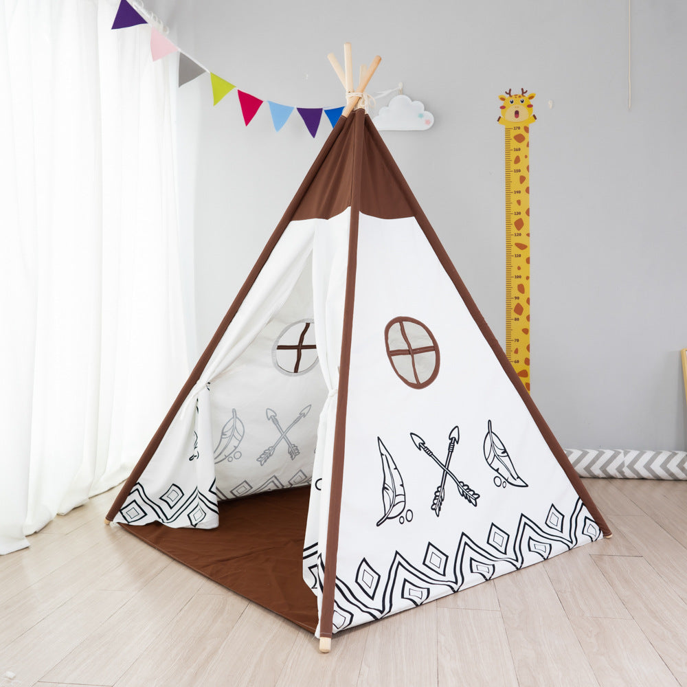 Tipi for your cat! No better place to do some catnip and pass out.