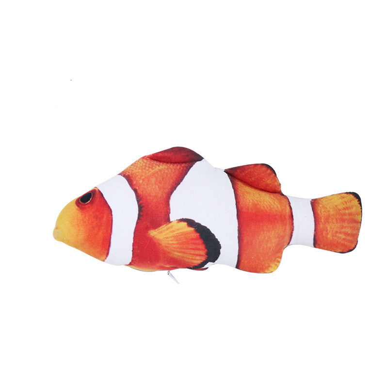 Pet Supplies Catnip Fish Toy Plush Simulation